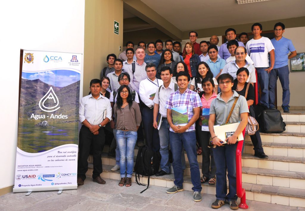 Researchers, decision makers, and other attendees at the Nexus Seminar in Piura 