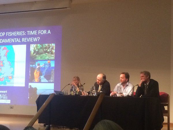 Panel discussion with Tom Appleby (right)