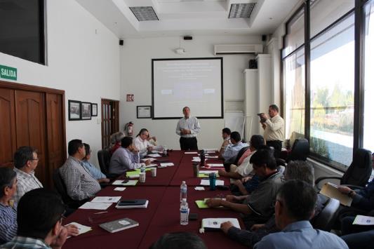 Scenario planning workshop at Agua de Hermosillo