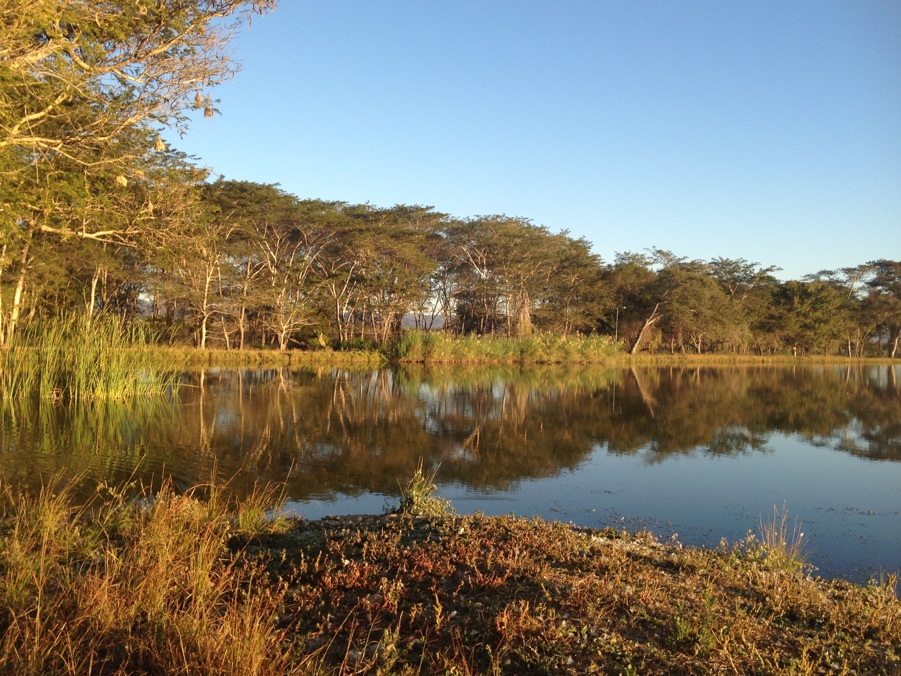 Lake in Kafue, Zambia
