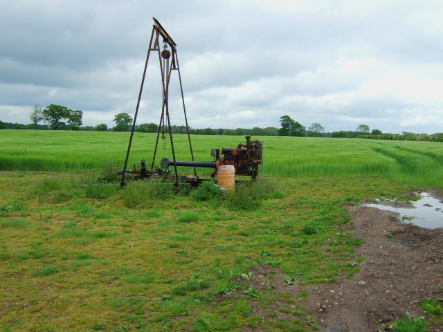 Groundwater irrigation pump. (Photo credit: John Poyser)