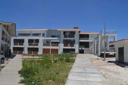 View of the new building that has been assigned to the ir-NEXUS institute. The ground floor will host the certified labs for water, soil and air quality analysis. These labs will provide the necessary support to the scientific studies, but also services to a wide range of institutions that are demanding specialized studies.